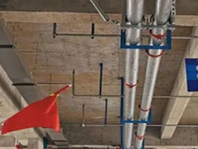色达管廊支架的安装方法